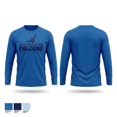 Philadelphia Falcons 74311906 Long Sleeve Performance Shirt 2