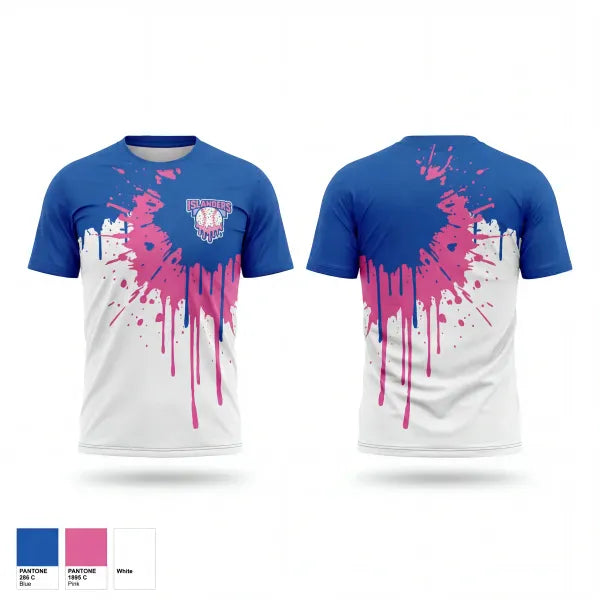 Short Sleeve Performance Shirt, Islanders, Baseball, Teamtime, Team time, sublimation, custom sports apparel, team uniforms, spirit wear, spiritwear, sports uniforms, custom shirts, team store, custom team store, fundraiser sports, apparel fundraiser