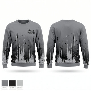 Crew Neck Sweatshirt, Jazz Patrol, , Teamtime, Team time, sublimation, custom sports apparel, team uniforms, spirit wear, spiritwear, sports uniforms, custom shirts, team store, custom team store, fundraiser sports, apparel fundraiser