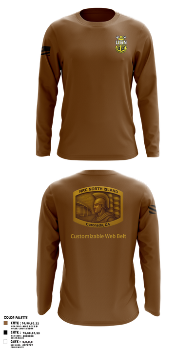 NRC NORTH ISLAND 44613656 Long Sleeve Performance Shirt 5