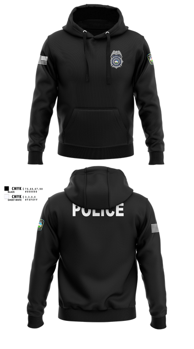 Colorado Springs Police Department 84978371 Hoodie - 100
