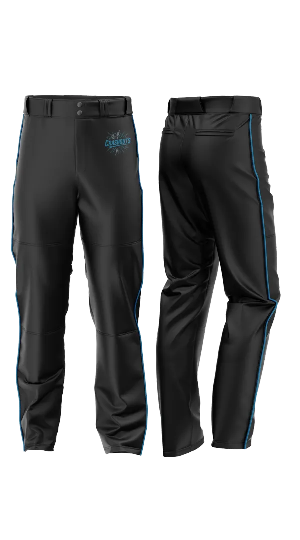 Baseball Pants, CRASHOUTS, Baseball, Teamtime, Team time, sublimation, custom sports apparel, team uniforms, spirit wear, spiritwear, sports uniforms, custom shirts, team store, custom team store, fundraiser sports, apparel fundraiser