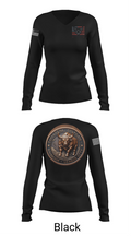 Baybrook Army Recruiting Company 58064560 Women's Long Sleeve V-neck Shirt - 37