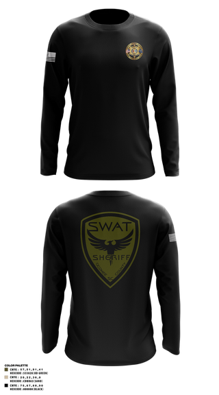 Long Sleeve Performance Shirt, , Police, Teamtime, Team time, sublimation, custom sports apparel, team uniforms, spirit wear, spiritwear, sports uniforms, custom shirts, team store, custom team store, fundraiser sports, apparel fundraiser
