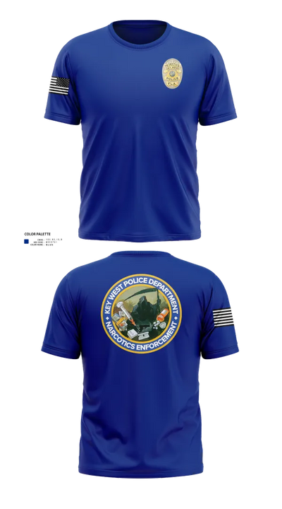 Key West Police Department 73873971 Short Sleeve Performance Shirt - 21