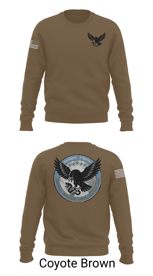 Crew Neck Sweatshirt, Critical Incident Intelligence Unit, , Teamtime, Team time, sublimation, custom sports apparel, team uniforms, spirit wear, spiritwear, sports uniforms, custom shirts, team store, custom team store, fundraiser sports, apparel fundraiser