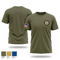 Pershing County Sheriff’s Office Old School Cotton Feel Shirt - 1