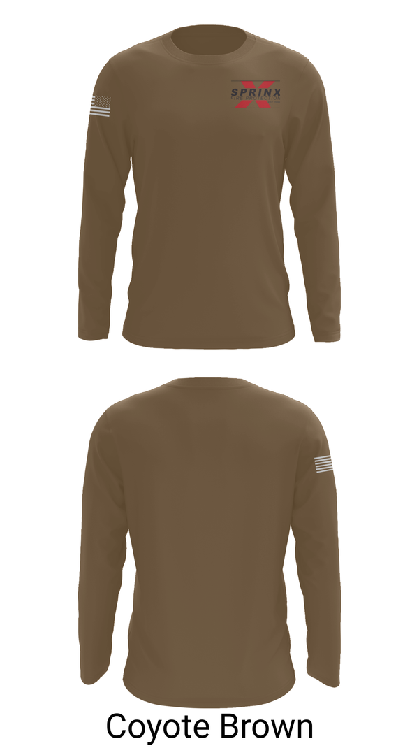 Long Sleeve Performance Shirt, SPRINX FIRE PROTECTION, , Teamtime, Team time, sublimation, custom sports apparel, team uniforms, spirit wear, spiritwear, sports uniforms, custom shirts, team store, custom team store, fundraiser sports, apparel fundraiser