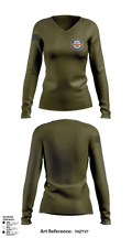 Prichard Police Department Women's Long Sleeve V-neck Shirt - 5