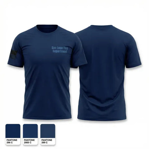 Old School Cotton Feel Shirt, San Leon Fire Department, Fire Department, Teamtime, Team time, sublimation, custom sports apparel, team uniforms, spirit wear, spiritwear, sports uniforms, custom shirts, team store, custom team store, fundraiser sports, apparel fundraiser