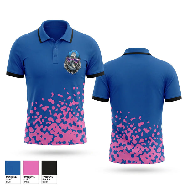 Short Sleeve Performance Polo, Party Naked, Baseball, Teamtime, Team time, sublimation, custom sports apparel, team uniforms, spirit wear, spiritwear, sports uniforms, custom shirts, team store, custom team store, fundraiser sports, apparel fundraiser