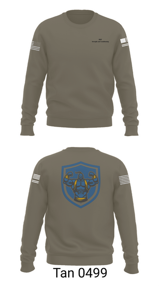 Crew Neck Sweatshirt, 3rd Chemical Brigade H2F, Army, Teamtime, Team time, sublimation, custom sports apparel, team uniforms, spirit wear, spiritwear, sports uniforms, custom shirts, team store, custom team store, fundraiser sports, apparel fundraiser