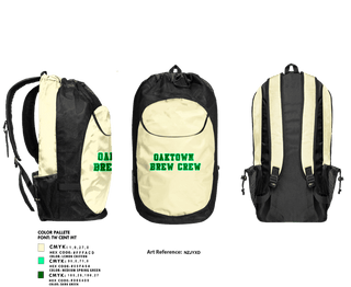 Gear Bag, Oaktown Brew Crew, Baseball, Teamtime, Team time, sublimation, custom sports apparel, team uniforms, spirit wear, spiritwear, sports uniforms, custom shirts, team store, custom team store, fundraiser sports, apparel fundraiser