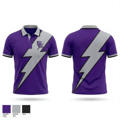Stuart Cramer High School Track & Field 18343071 Short Sleeve Performance Polo - 1