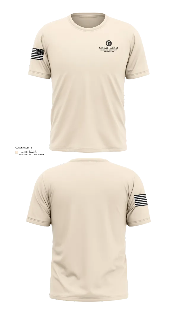 Old School Cotton Feel Shirt, Great Lakes Contracting Solutions LLC, , Teamtime, Team time, sublimation, custom sports apparel, team uniforms, spirit wear, spiritwear, sports uniforms, custom shirts, team store, custom team store, fundraiser sports, apparel fundraiser