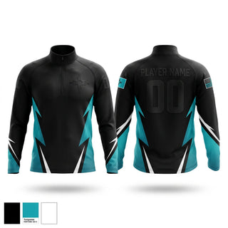 Quarter Zip Jacket, A-Town Rebels, Softball, Teamtime, Team time, sublimation, custom sports apparel, team uniforms, spirit wear, spiritwear, sports uniforms, custom shirts, team store, custom team store, fundraiser sports, apparel fundraiser