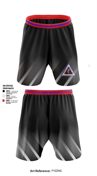 Attack Company 3625121 Athletic Shorts With Pockets - 1