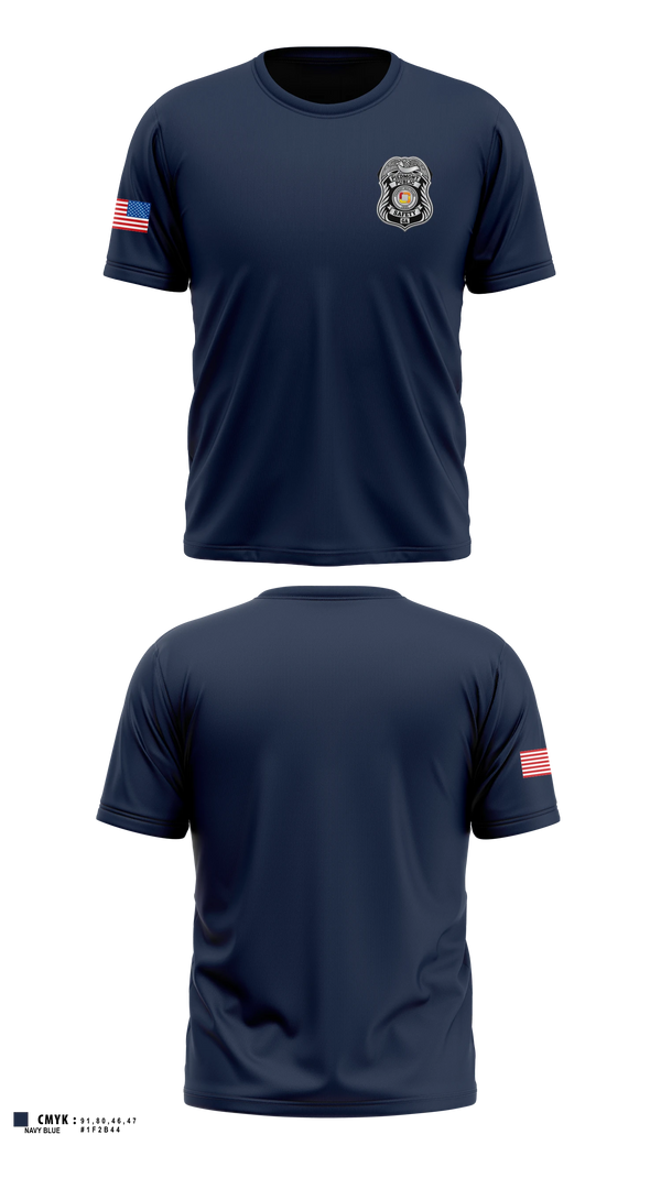 Public Safety Old School Cotton Feel Shirt - 3
