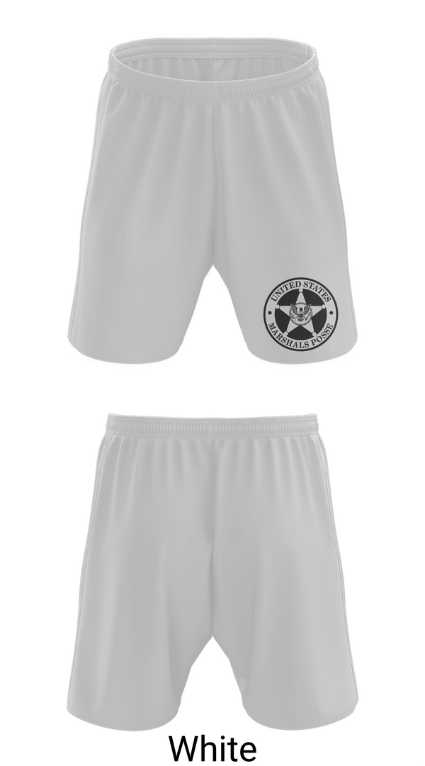 Athletic Shorts With Pockets, United States Marshals Posse, Police, Teamtime, Team time, sublimation, custom sports apparel, team uniforms, spirit wear, spiritwear, sports uniforms, custom shirts, team store, custom team store, fundraiser sports, apparel fundraiser