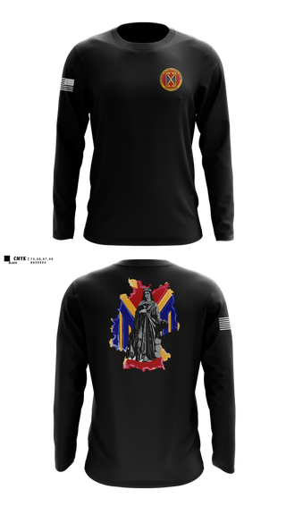 Long Sleeve Performance Shirt, 10th AAMDC, Army, Teamtime, Team time, sublimation, custom sports apparel, team uniforms, spirit wear, spiritwear, sports uniforms, custom shirts, team store, custom team store, fundraiser sports, apparel fundraiser