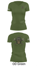 87th CEC-A FMT PLT 27162663 Women's Short Sleeve V-neck Shirt - 48