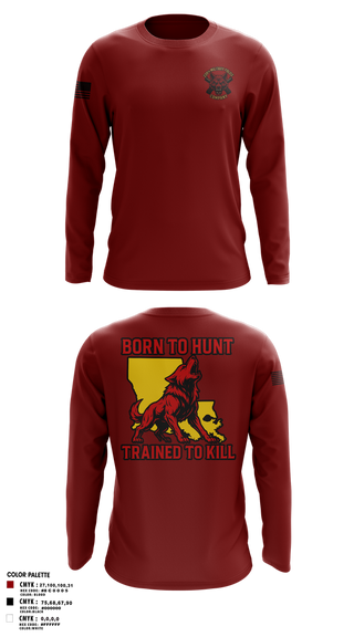 Long Sleeve Performance Shirt, 239th Military Police Company, , Teamtime, Team time, sublimation, custom sports apparel, team uniforms, spirit wear, spiritwear, sports uniforms, custom shirts, team store, custom team store, fundraiser sports, apparel fundraiser