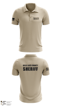 Mille Lacs County Sheriff Short Sleeve Performance Polo - 3