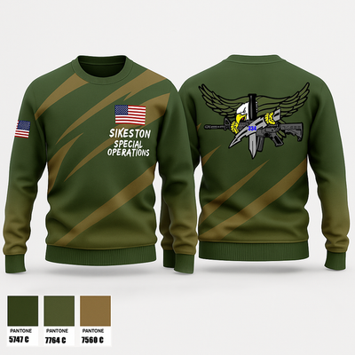 Sikeston Special operations 6321266 Crew Neck Sweatshirt - 1