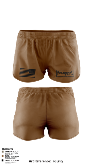 Ranger Panties, B Co. 2-147, , Teamtime, Team time, sublimation, custom sports apparel, team uniforms, spirit wear, spiritwear, sports uniforms, custom shirts, team store, custom team store, fundraiser sports, apparel fundraiser
