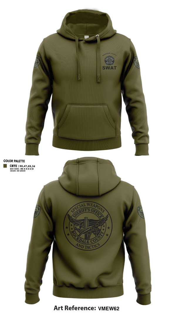 Hoodie, Rockdale SWAT, Police, Teamtime, Team time, sublimation, custom sports apparel, team uniforms, spirit wear, spiritwear, sports uniforms, custom shirts, team store, custom team store, fundraiser sports, apparel fundraiser