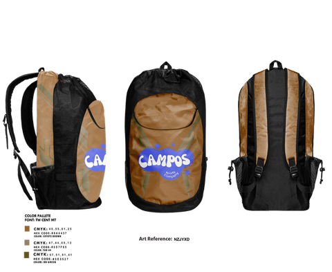 Gear Bag, Capixaba, Women's Volleyball, Teamtime, Team time, sublimation, custom sports apparel, team uniforms, spirit wear, spiritwear, sports uniforms, custom shirts, team store, custom team store, fundraiser sports, apparel fundraiser