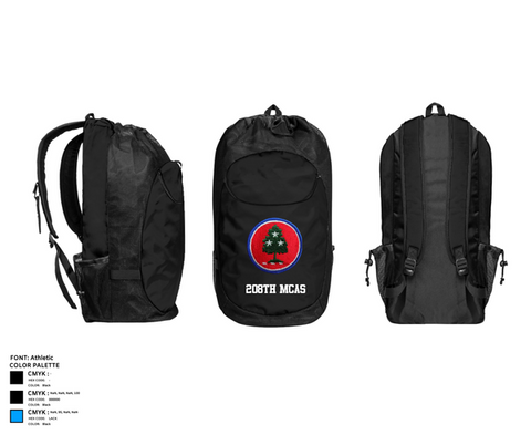 Gear Bag, 208th MCAS, National Guard, Teamtime, Team time, sublimation, custom sports apparel, team uniforms, spirit wear, spiritwear, sports uniforms, custom shirts, team store, custom team store, fundraiser sports, apparel fundraiser