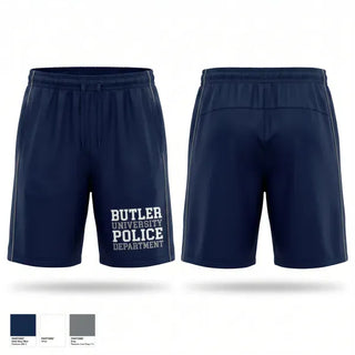 Athletic Shorts With Pockets, Butler University Police Department, Police, Teamtime, Team time, sublimation, custom sports apparel, team uniforms, spirit wear, spiritwear, sports uniforms, custom shirts, team store, custom team store, fundraiser sports, apparel fundraiser