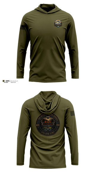Long Sleeve hooded sunshirt, RDC Outdoors, Police, Teamtime, Team time, sublimation, custom sports apparel, team uniforms, spirit wear, spiritwear, sports uniforms, custom shirts, team store, custom team store, fundraiser sports, apparel fundraiser