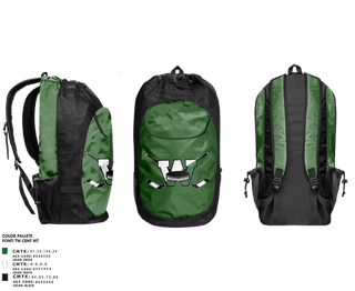 Gear Bag, Wachusett Regional High School Ice Hockey, Ice Hockey, Teamtime, Team time, sublimation, custom sports apparel, team uniforms, spirit wear, spiritwear, sports uniforms, custom shirts, team store, custom team store, fundraiser sports, apparel fundraiser