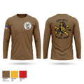 A BATTERY 2-116th FAR Long Sleeve Performance Shirt - 1