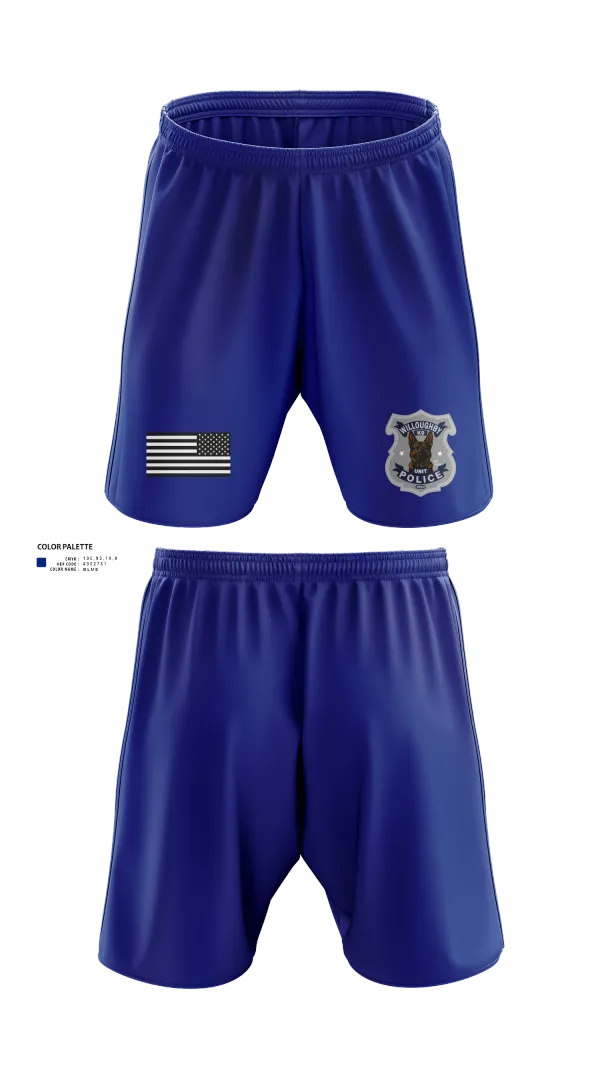 Athletic Shorts With Pockets, Willoughby Police K9 Unit, Police, Teamtime, Team time, sublimation, custom sports apparel, team uniforms, spirit wear, spiritwear, sports uniforms, custom shirts, team store, custom team store, fundraiser sports, apparel fundraiser