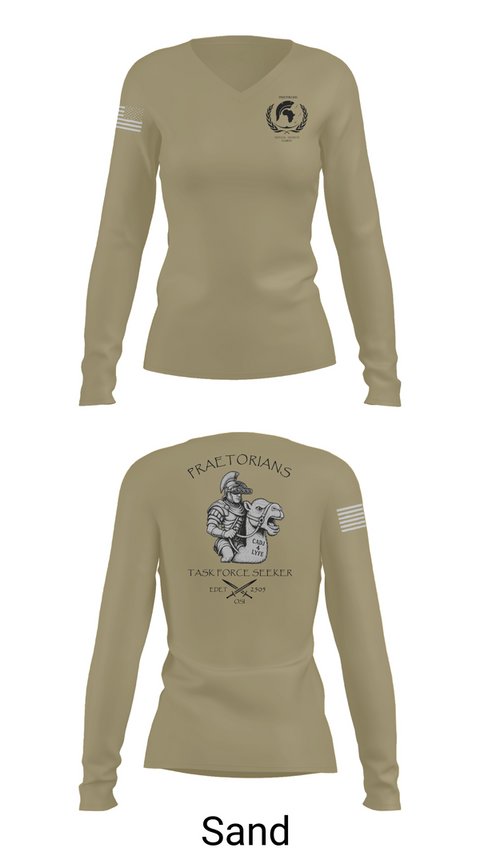 Womens Long Sleeve Vneck Shirt, 2505 EDET, , Teamtime, Team time, sublimation, custom sports apparel, team uniforms, spirit wear, spiritwear, sports uniforms, custom shirts, team store, custom team store, fundraiser sports, apparel fundraiser