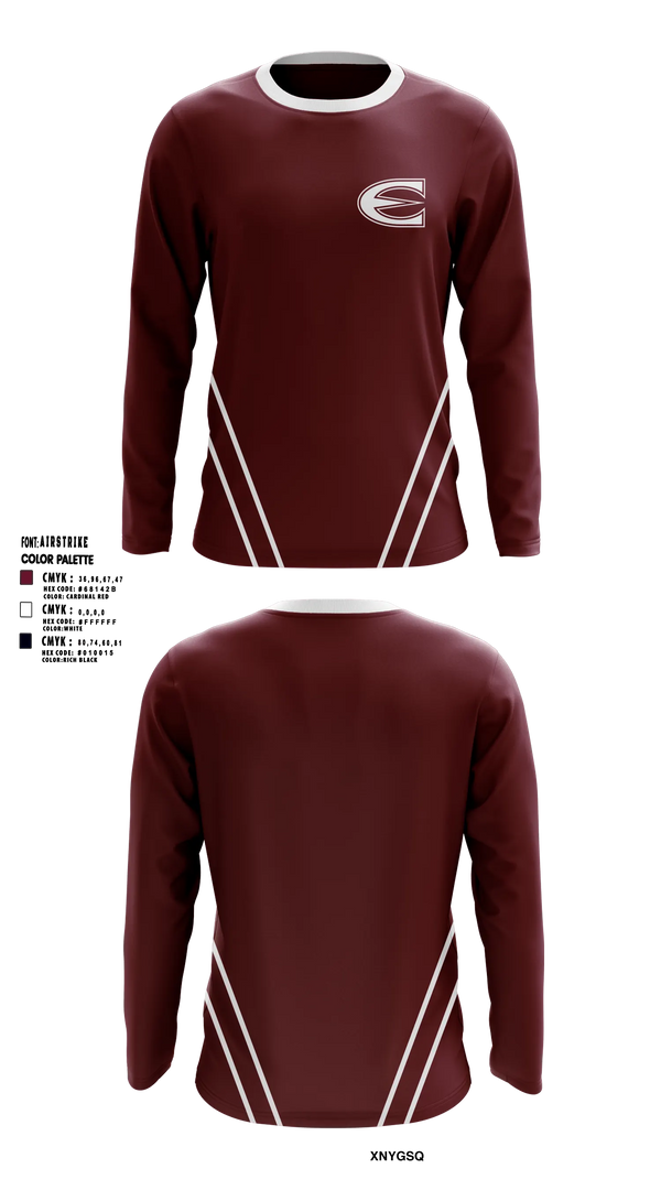 Long Sleeve Performance Shirt, Cardinals, , Teamtime, Team time, sublimation, custom sports apparel, team uniforms, spirit wear, spiritwear, sports uniforms, custom shirts, team store, custom team store, fundraiser sports, apparel fundraiser