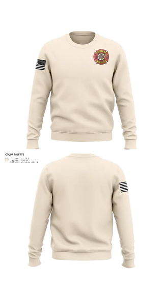 Crew Neck Sweatshirt, Cherrydale Volunteer Fire Department, , Teamtime, Team time, sublimation, custom sports apparel, team uniforms, spirit wear, spiritwear, sports uniforms, custom shirts, team store, custom team store, fundraiser sports, apparel fundraiser