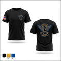 Borger Police Department Old School Cotton Feel Shirt - 1