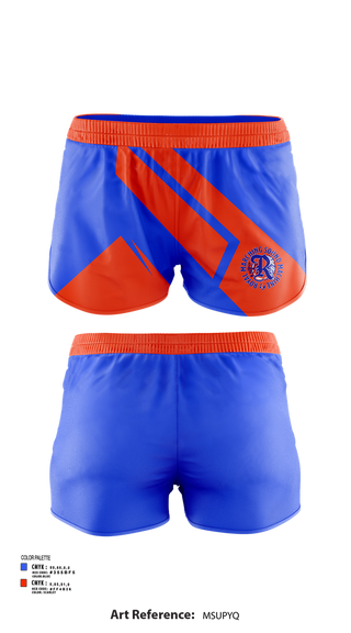 Womens Shorts, Royal High School Band, Spirit Store, Teamtime, Team time, sublimation, custom sports apparel, team uniforms, spirit wear, spiritwear, sports uniforms, custom shirts, team store, custom team store, fundraiser sports, apparel fundraiser