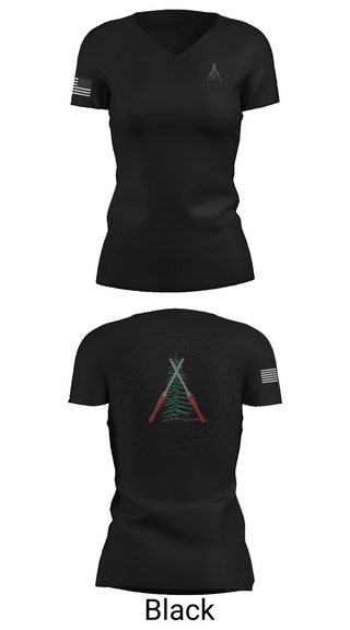 Womens Short Sleeve Vneck Shirt, Northeast Florida Woodturning Association, , Teamtime, Team time, sublimation, custom sports apparel, team uniforms, spirit wear, spiritwear, sports uniforms, custom shirts, team store, custom team store, fundraiser sports, apparel fundraiser