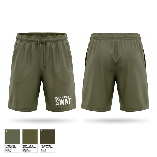 Athletic Shorts With Pockets, Adams County SWAT, Police, Teamtime, Team time, sublimation, custom sports apparel, team uniforms, spirit wear, spiritwear, sports uniforms, custom shirts, team store, custom team store, fundraiser sports, apparel fundraiser