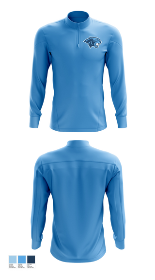 Quarter Zip Jacket, Springboro Panthers, Baseball, Teamtime, Team time, sublimation, custom sports apparel, team uniforms, spirit wear, spiritwear, sports uniforms, custom shirts, team store, custom team store, fundraiser sports, apparel fundraiser