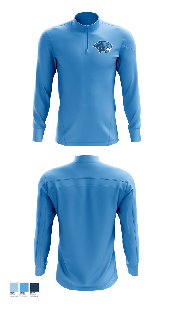 Quarter Zip Jacket, Springboro Panthers, Baseball, Teamtime, Team time, sublimation, custom sports apparel, team uniforms, spirit wear, spiritwear, sports uniforms, custom shirts, team store, custom team store, fundraiser sports, apparel fundraiser