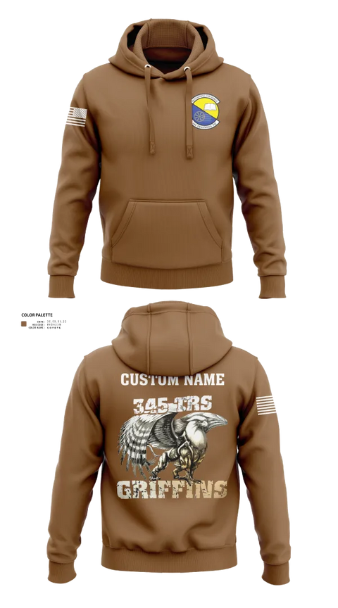 Hoodie, 345th TRS, , Teamtime, Team time, sublimation, custom sports apparel, team uniforms, spirit wear, spiritwear, sports uniforms, custom shirts, team store, custom team store, fundraiser sports, apparel fundraiser