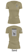 2nd Armored Cavalry Regiment 7857007 Women's Short Sleeve V-neck Shirt - 88