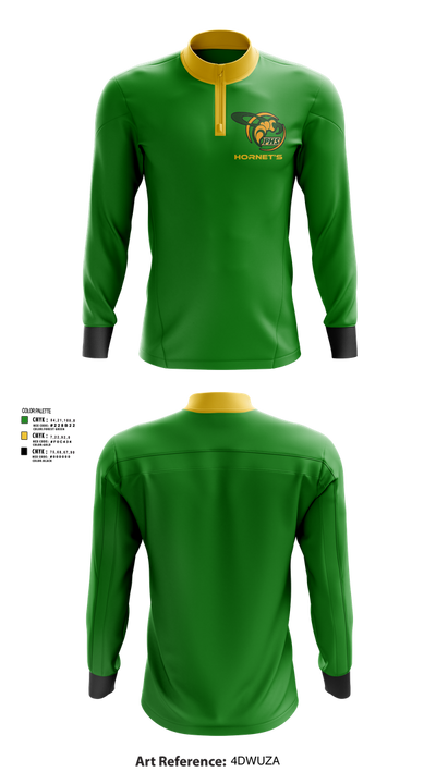 Hornet’s 8212439 Quarter Zip Jacket - 1