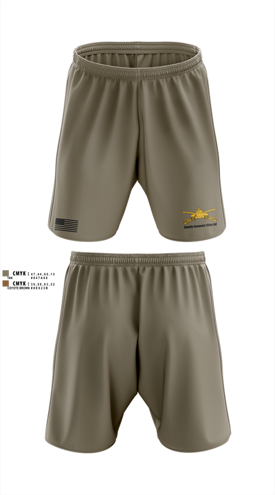 Charlie Company 120th INF 49997555 Athletic Shorts With Pockets - 1